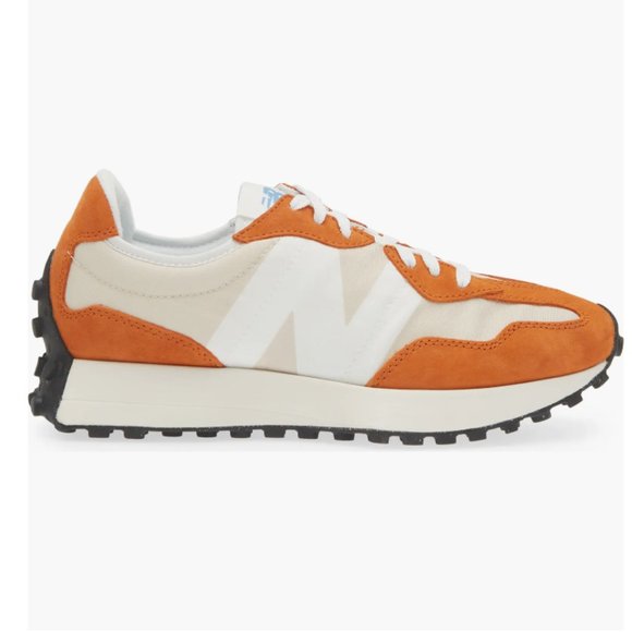 New Balance 327 Casual Sneakers Shoes Women 9.5 / Men 8 Rust Oxide Timberwolf - Picture 13 of 16